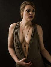 Load image into Gallery viewer, The Tear and The Spear Necklace