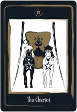 Load image into Gallery viewer, Golden Black Cat Tarot