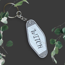 Load image into Gallery viewer, Retro Witch Keychain