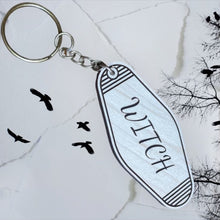 Load image into Gallery viewer, Retro Witch Keychain
