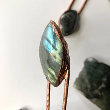 Load image into Gallery viewer, Labradorite Hair Pin