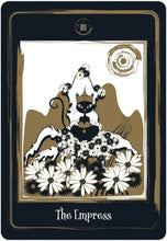 Load image into Gallery viewer, Golden Black Cat Tarot