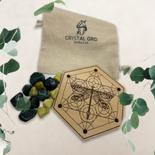 Load image into Gallery viewer, Crystal Grid for Elemental Connection - BESPELL & CO.