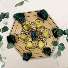 Load image into Gallery viewer, Crystal Grid for Elemental Connection - BESPELL & CO.