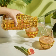 Load image into Gallery viewer, Island Carafe & Stemless Wine Glass Set - BESPELL & CO.