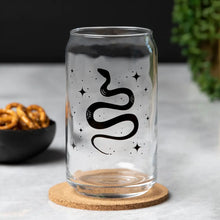 Load image into Gallery viewer, Snake Beer Can Glass