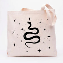 Load image into Gallery viewer, Snake Canvas Tote Bag