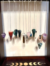 Load image into Gallery viewer, Intuitively Chosen Pendulum with a Divination Card
