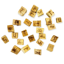 Load image into Gallery viewer, Palo Santo Rune Set - Pendulums