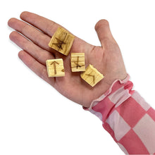 Load image into Gallery viewer, Palo Santo Rune Set - Pendulums