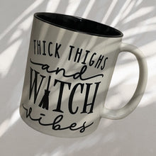 Load image into Gallery viewer, Thick Thighs & Witch Vibes Mug - Drinks