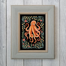 Load image into Gallery viewer, Octopus Art Print Folk Decor