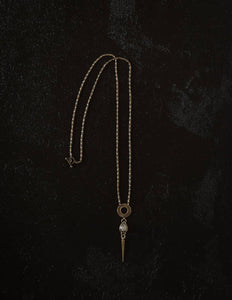 The Tear and The Spear Necklace
