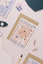 Load image into Gallery viewer, Tarot Sun Birthday Card