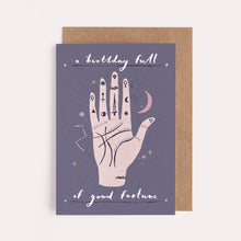 Load image into Gallery viewer, Palmistry Birthday Card