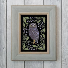 Load image into Gallery viewer, Owl Art Print Folk Decor