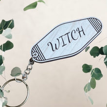 Load image into Gallery viewer, Retro Witch Keychain