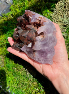 Amethyst Cluster Crystal Skull - BESPELL & CO.