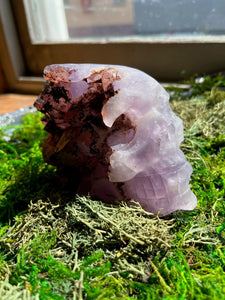 Amethyst Cluster Crystal Skull - BESPELL & CO.