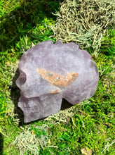 Load image into Gallery viewer, Amethyst Cluster Crystal Skull - BESPELL &amp; CO.