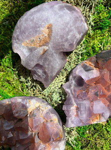 Amethyst Cluster Crystal Skull - BESPELL & CO.