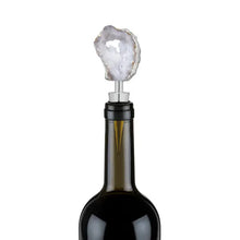 Load image into Gallery viewer, White Geode Bottle Stopper
