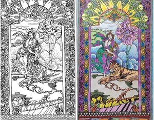 Enchanted Worlds: Coloring Book for the Mystical & Magical - BESPELL & CO.