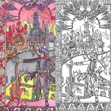 Load image into Gallery viewer, Enchanted Worlds: Coloring Book for the Mystical &amp; Magical - BESPELL &amp; CO.