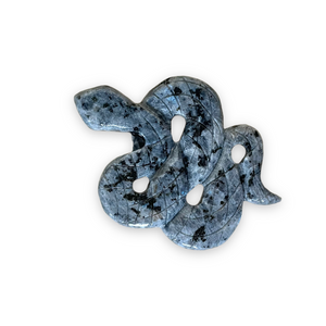 Larvikite Serpent - Crystals