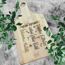 Load image into Gallery viewer, Magical Ingredients Bamboo Cutting Board - Home