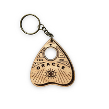 Load image into Gallery viewer, Planchette Key Chain - Maple - Accessories
