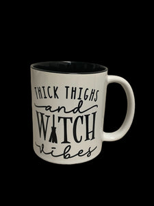 Thick Thighs & Witch Vibes Mug - Drinks