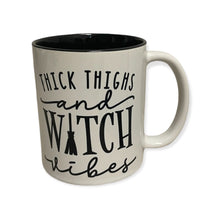 Load image into Gallery viewer, Thick Thighs &amp; Witch Vibes Mug - Drinks