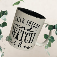 Load image into Gallery viewer, Thick Thighs &amp; Witch Vibes Mug - Drinks